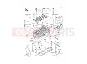 KAWASAKI NINJA ZX-6R (ZX600-G2) Cylinder Head