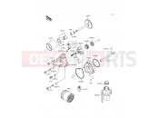 KAWASAKI NINJA ZX-6R (ZX600-G2) Oil Pump