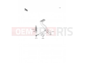 KAWASAKI NINJA ZX-6R (ZX600-G2) Brake Pedal