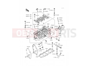 KAWASAKI NINJA ZX-6R (ZX600-H2) Cylinder Head