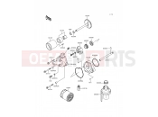 KAWASAKI NINJA ZX-6R (ZX600-H2) Oil Pump