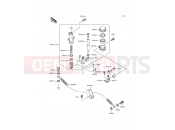 KAWASAKI NINJA ZX-6R (ZX600-H2) Rear Master Cylinder