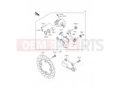 KAWASAKI NINJA ZX-6R (ZX600-H2) Rear Brake