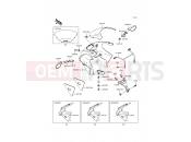 KAWASAKI NINJA ZX-6R (ZX600-H2) Cowling