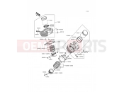 KAWASAKI VN1500 CLASSIC TOURER (VN1500-H2) Cylinder/Piston(s)