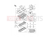 KAWASAKI ZXR400 (ZX400-L9) Cylinder Head