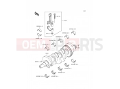 KAWASAKI ZXR400 (ZX400-L9) Crankshaft
