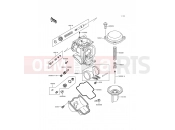 KAWASAKI ZXR400 (ZX400-L9) Carburetor Parts