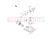 KAWASAKI ZXR400 (ZX400-L9) Oil Pump