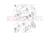 KAWASAKI ZXR400 (ZX400-L9) Starter Motor