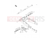 KAWASAKI ZXR400 (ZX400-L9) Swingarm