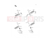 KAWASAKI ZXR400 (ZX400-L9) Footrests