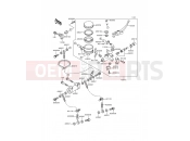 KAWASAKI ZXR400 (ZX400-L9) Front Master Cylinder