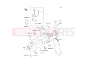 KAWASAKI ZZ-R1100 (ZX1100-D7) Crankshaft