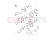 KAWASAKI ZZ-R1100 (ZX1100-D7) Clutch