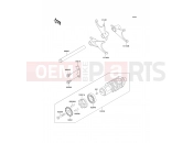 KAWASAKI ZZ-R1100 (ZX1100-D7) Gear Change Drum/Shift Fork(s)