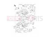 KAWASAKI ZZ-R1100 (ZX1100-D7) Crankcase