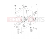 KAWASAKI ZZ-R1100 (ZX1100-D7) Starter Motor