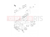 KAWASAKI ZZ-R1100 (ZX1100-D7) Swingarm