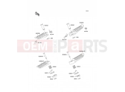 KAWASAKI ZZ-R1100 (ZX1100-D7) Footrests