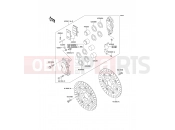 KAWASAKI ZZ-R1100 (ZX1100-D7) Front Brake