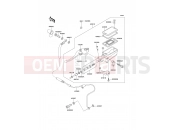 KAWASAKI ZZ-R1100 (ZX1100-D7) Clutch Master Cylinder