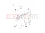 KAWASAKI 1999 Gear Change Drum/Shift Fork(s)
