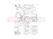 KAWASAKI 1999 Cowling Lowers
