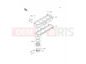 KAWASAKI NINJA ZX-6RR (ZX600-K1H) Cylinder/Piston(s)