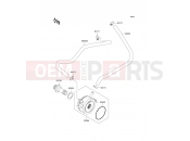 KAWASAKI NINJA ZX-6RR (ZX600-K1H) Oil Cooler