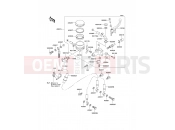 KAWASAKI NINJA ZX-6RR (ZX600-K1H) Front Master Cylinder