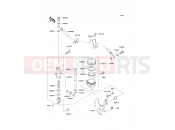 KAWASAKI NINJA ZX-6RR (ZX600-K1H) Rear Master Cylinder