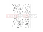 KAWASAKI 2003 Left Engine Cover(s)