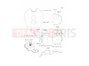 KAWASAKI 2003 Labels