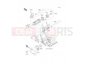 KAWASAKI 2009 Gear Change Drum/Shift Fork(s)