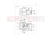 Crankcase Bolt Pattern - Kawasaki ER-6f ABS (EX650D9F) 2009