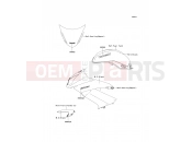 Decals(M.S.Black) - Kawasaki ER-6f ABS (EX650D9F) 2009