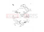 Cowling Lowers - Kawasaki ER-6f ABS (EX650D9F) 2009