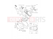 KAWASAKI VN2000 CLASSIC (VN2000H9F) Left Engine Cover(s)