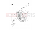 KAWASAKI VN2000 CLASSIC (VN2000H9F) Front Hub
