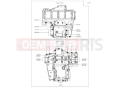 KAWASAKI 2018 Crankcase Bolt Pattern