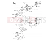 KAWASAKI 2018 Footrests