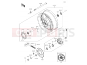 KAWASAKI 2018 Rear Hub