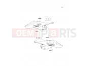 KAWASAKI 2011 Decals(Gray)