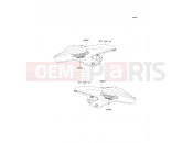 KAWASAKI 2011 Decals(White)