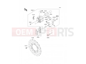 KAWASAKI 2012 Front Brake
