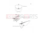 KAWASAKI 2012 Decals(Orange)