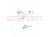 KAWASAKI 2012 Decals(Black)