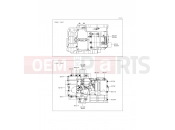 KAWASAKI ER-6f ABS (EX650FCF) Crankcase Bolt Pattern