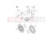 KAWASAKI ER-6f ABS (EX650FCF) Front Brake